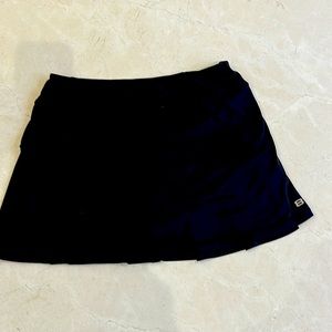Black tennis skirt size S